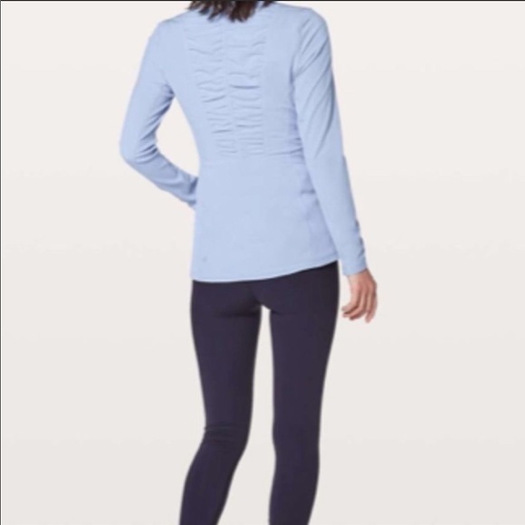 lululemon athletica Tops - Lululemon round-trip jacket in cool breeze. Size 2